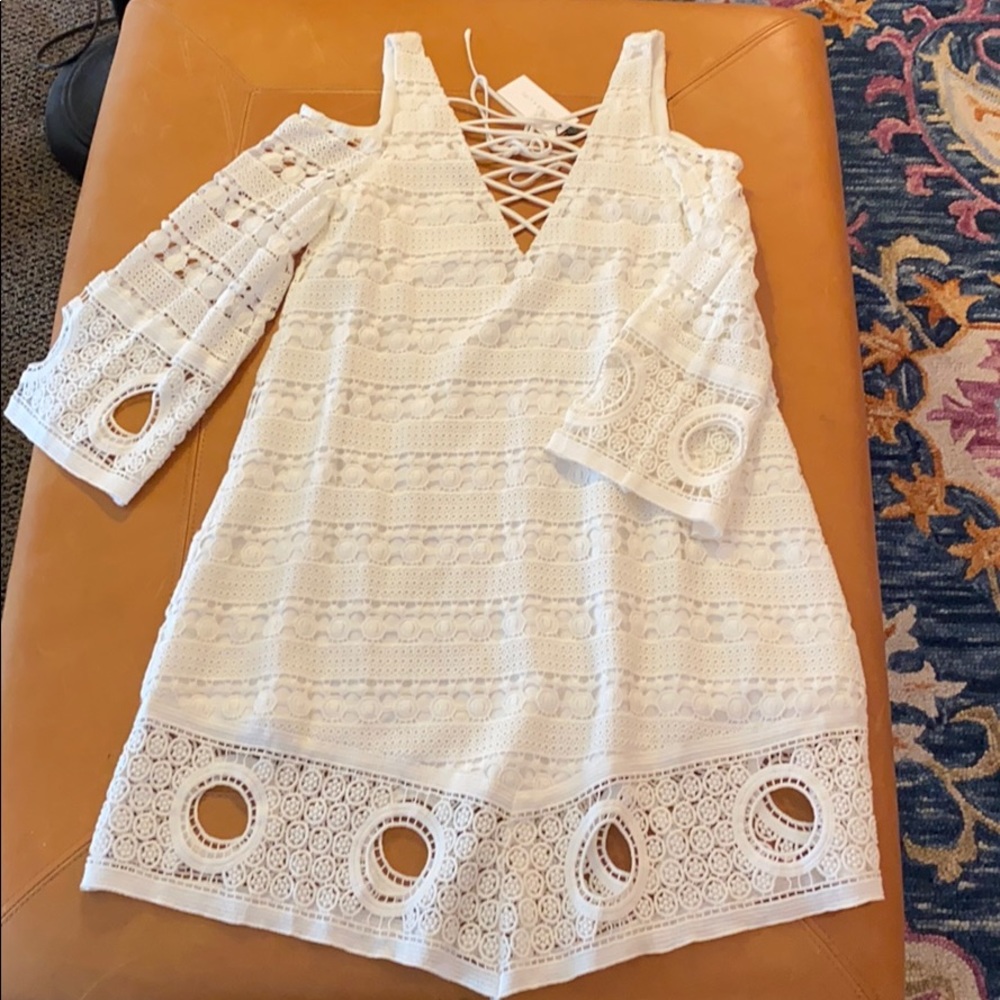 Sugar + Lips White Dress